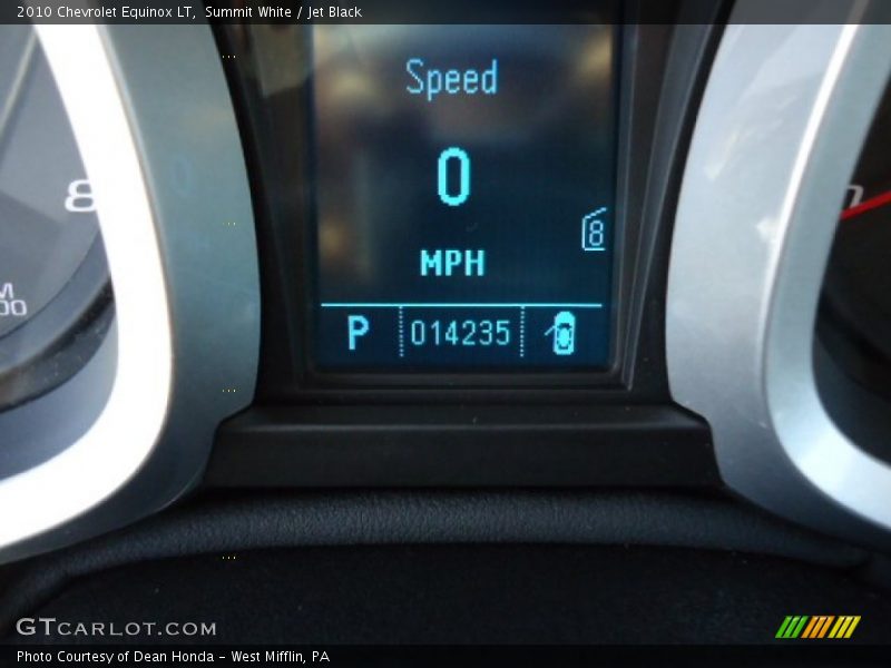 Summit White / Jet Black 2010 Chevrolet Equinox LT