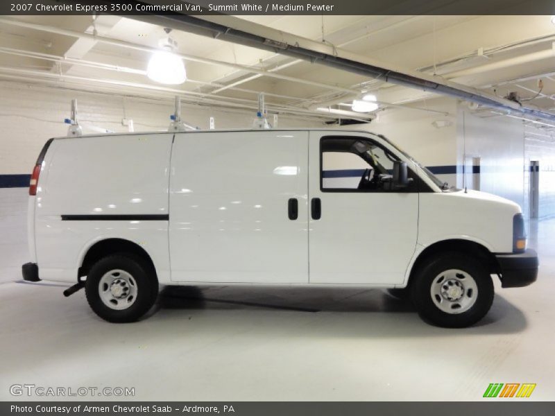 Summit White / Medium Pewter 2007 Chevrolet Express 3500 Commercial Van