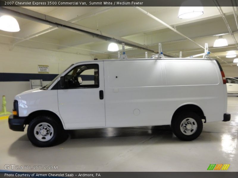 Summit White / Medium Pewter 2007 Chevrolet Express 3500 Commercial Van