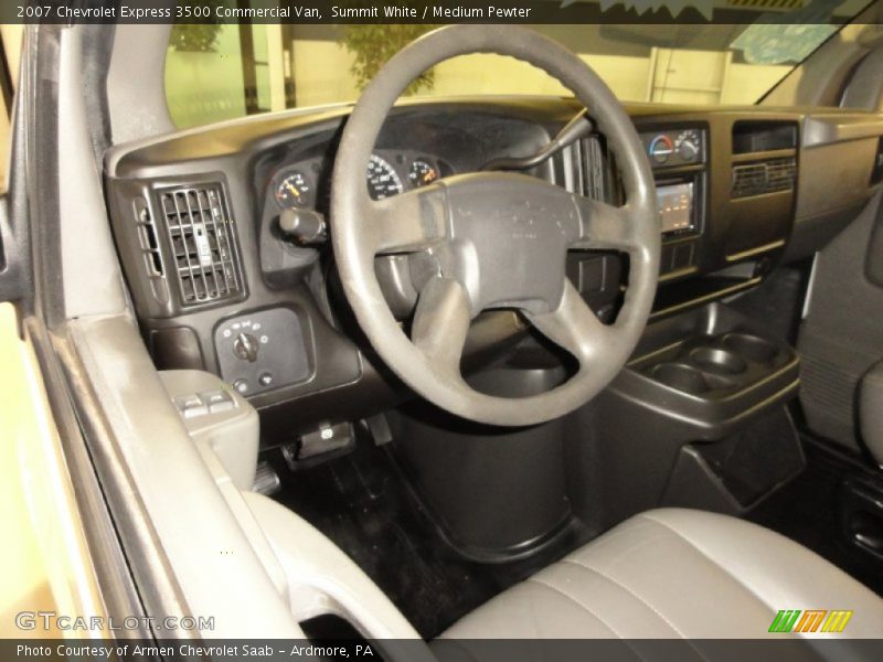 Summit White / Medium Pewter 2007 Chevrolet Express 3500 Commercial Van