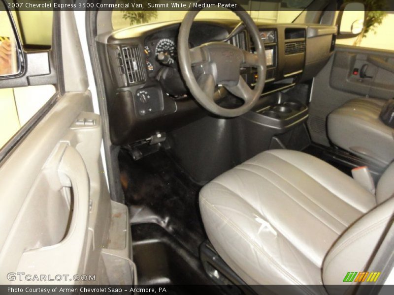 Summit White / Medium Pewter 2007 Chevrolet Express 3500 Commercial Van