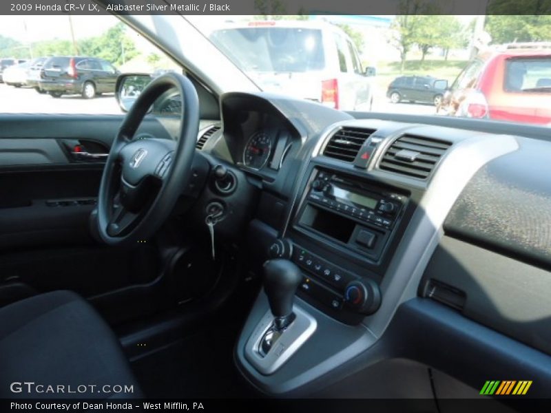 Alabaster Silver Metallic / Black 2009 Honda CR-V LX