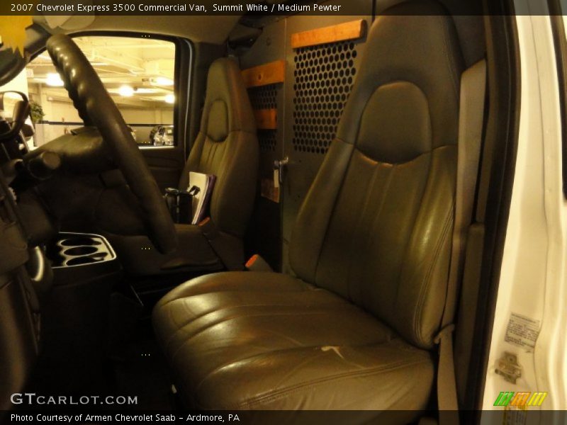 Summit White / Medium Pewter 2007 Chevrolet Express 3500 Commercial Van
