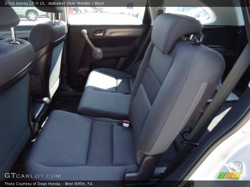 Alabaster Silver Metallic / Black 2009 Honda CR-V LX