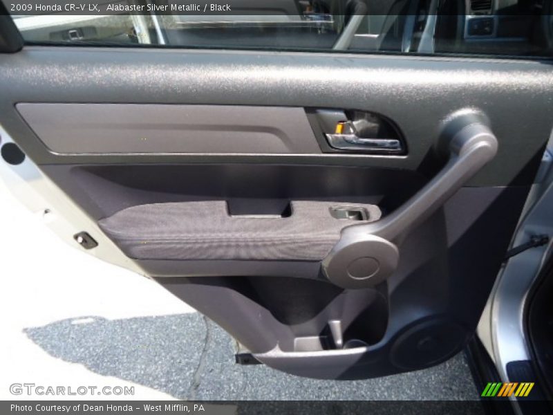 Alabaster Silver Metallic / Black 2009 Honda CR-V LX