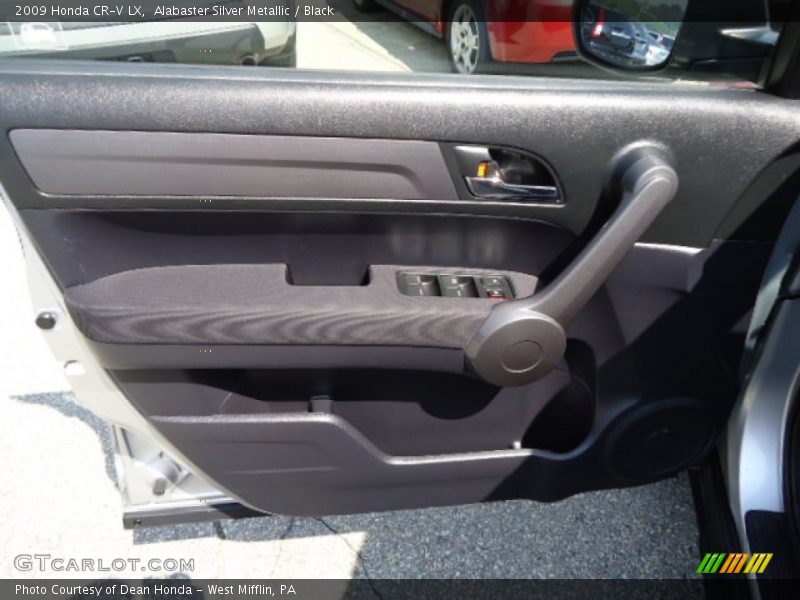 Alabaster Silver Metallic / Black 2009 Honda CR-V LX
