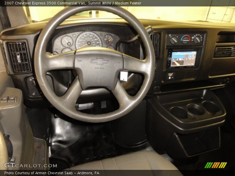 Summit White / Medium Pewter 2007 Chevrolet Express 3500 Commercial Van