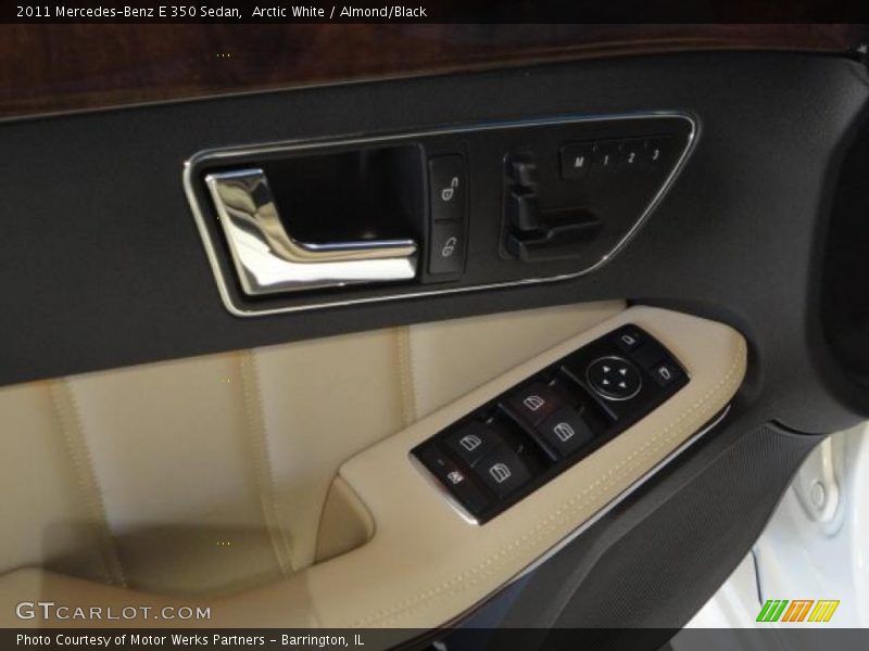 Arctic White / Almond/Black 2011 Mercedes-Benz E 350 Sedan