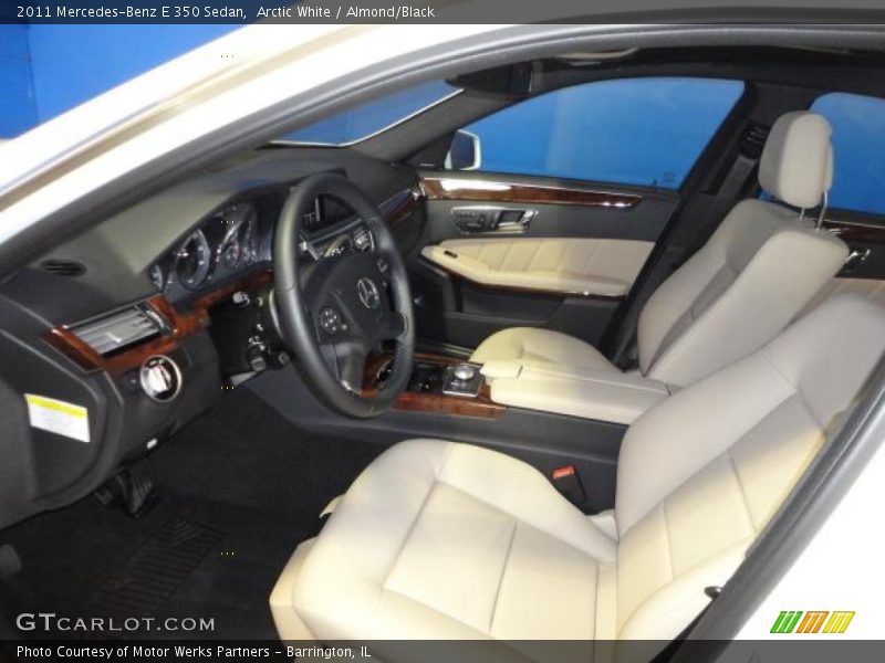 Arctic White / Almond/Black 2011 Mercedes-Benz E 350 Sedan