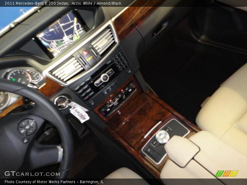 Arctic White / Almond/Black 2011 Mercedes-Benz E 350 Sedan