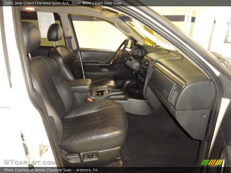 Stone White / Dark Slate Gray 2002 Jeep Grand Cherokee Sport 4x4