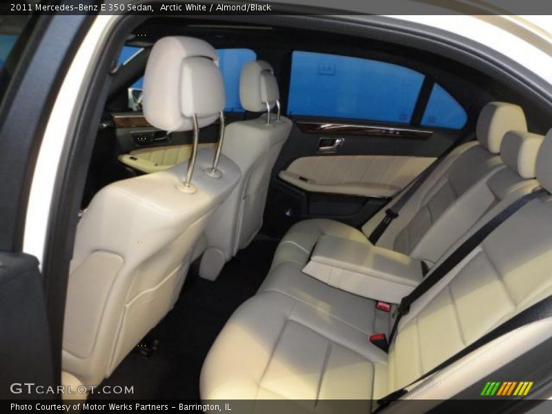 Arctic White / Almond/Black 2011 Mercedes-Benz E 350 Sedan
