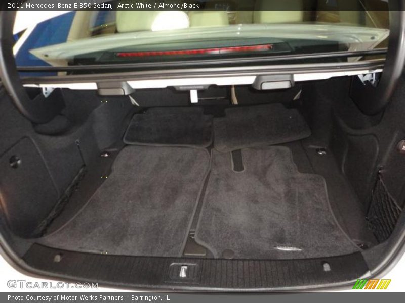 Arctic White / Almond/Black 2011 Mercedes-Benz E 350 Sedan