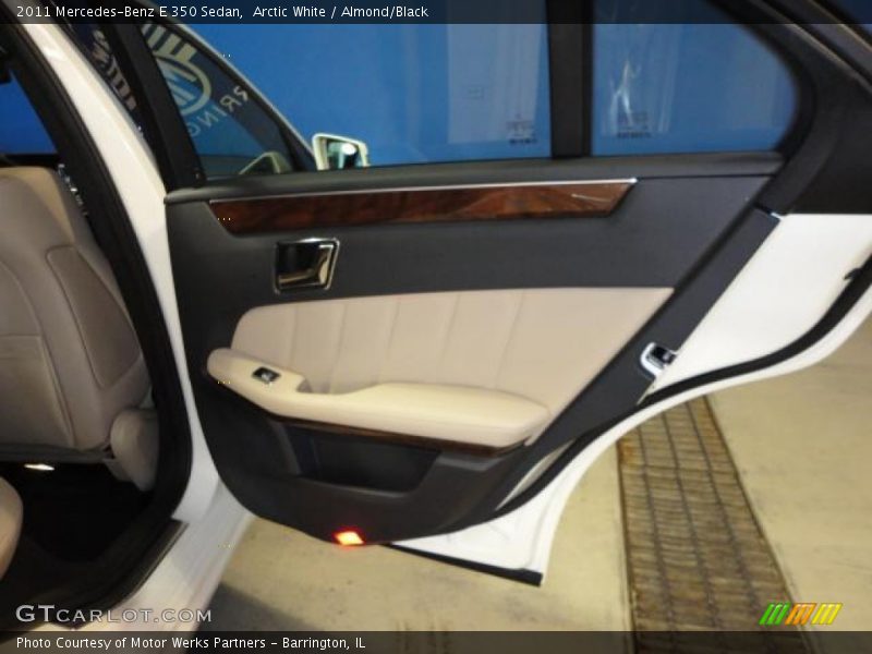 Arctic White / Almond/Black 2011 Mercedes-Benz E 350 Sedan