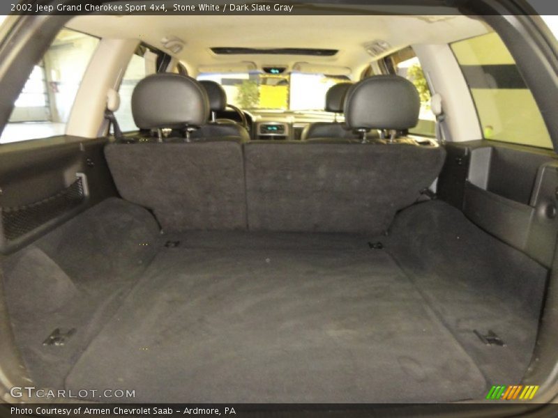 Stone White / Dark Slate Gray 2002 Jeep Grand Cherokee Sport 4x4