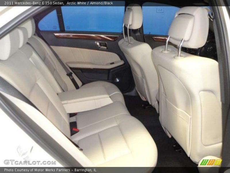 Arctic White / Almond/Black 2011 Mercedes-Benz E 350 Sedan