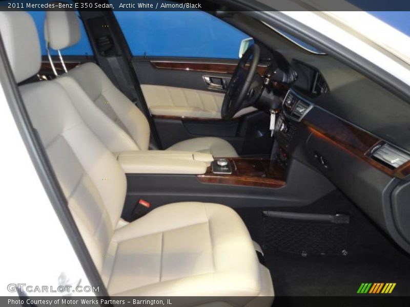 Arctic White / Almond/Black 2011 Mercedes-Benz E 350 Sedan