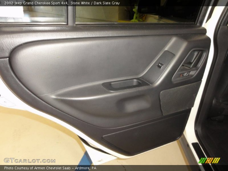 Stone White / Dark Slate Gray 2002 Jeep Grand Cherokee Sport 4x4