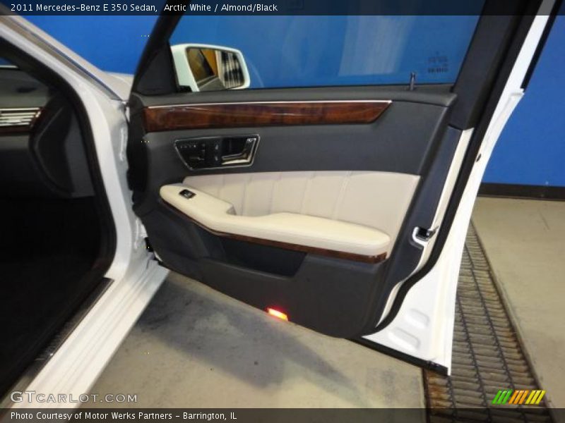 Arctic White / Almond/Black 2011 Mercedes-Benz E 350 Sedan