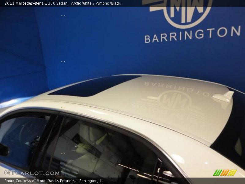 Arctic White / Almond/Black 2011 Mercedes-Benz E 350 Sedan