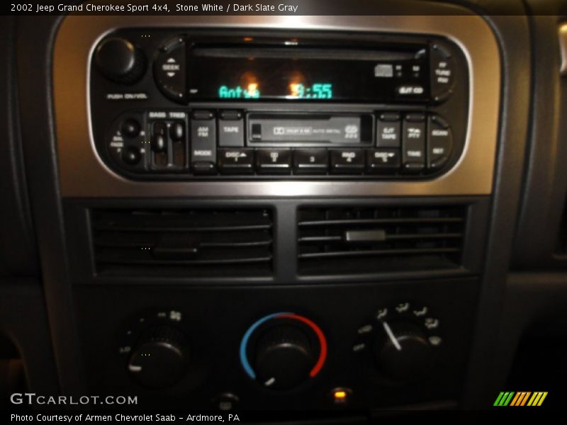 Stone White / Dark Slate Gray 2002 Jeep Grand Cherokee Sport 4x4