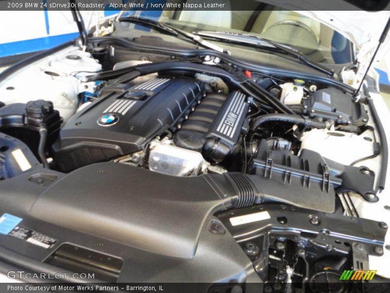 Alpine White / Ivory White Nappa Leather 2009 BMW Z4 sDrive30i Roadster