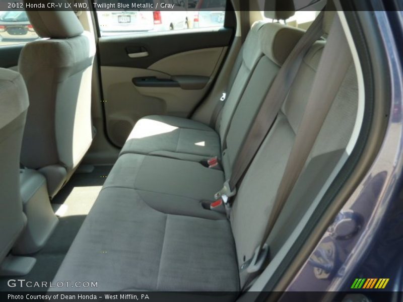 Twilight Blue Metallic / Gray 2012 Honda CR-V LX 4WD