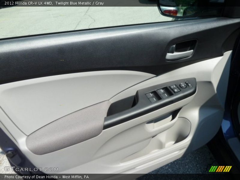 Twilight Blue Metallic / Gray 2012 Honda CR-V LX 4WD