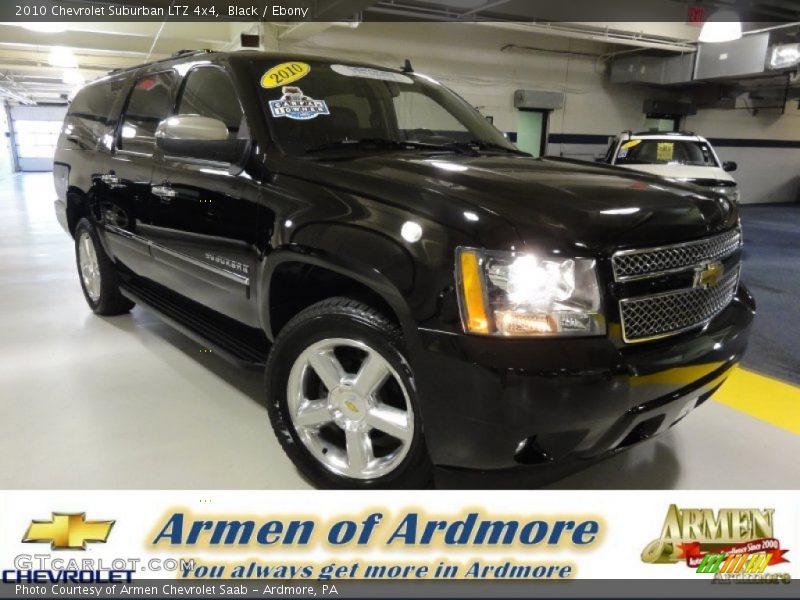 Black / Ebony 2010 Chevrolet Suburban LTZ 4x4