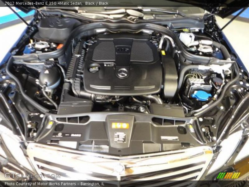 Black / Black 2012 Mercedes-Benz E 350 4Matic Sedan