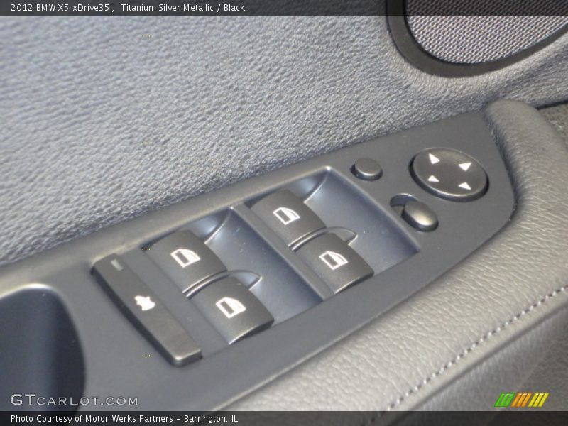 Titanium Silver Metallic / Black 2012 BMW X5 xDrive35i