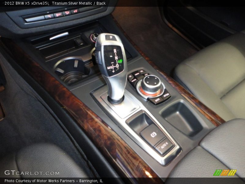 Titanium Silver Metallic / Black 2012 BMW X5 xDrive35i