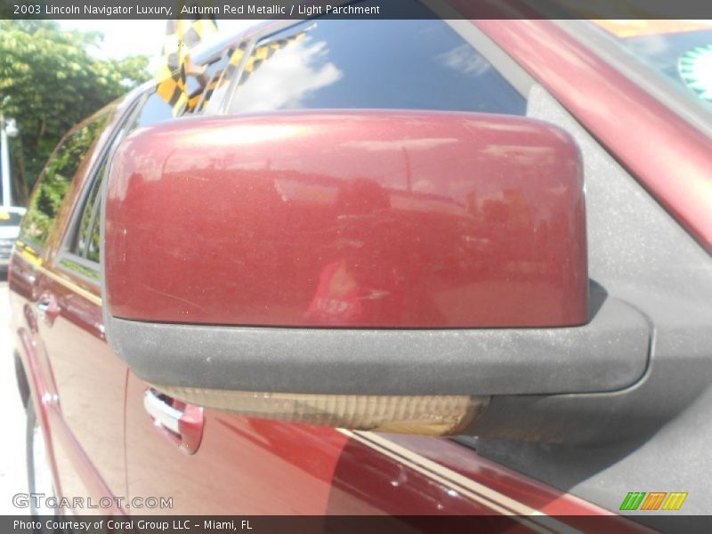 Autumn Red Metallic / Light Parchment 2003 Lincoln Navigator Luxury
