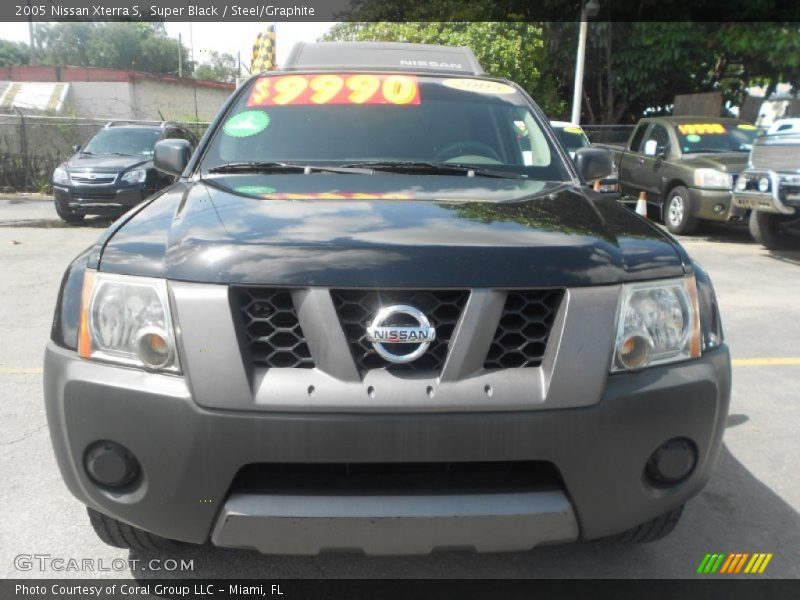Super Black / Steel/Graphite 2005 Nissan Xterra S