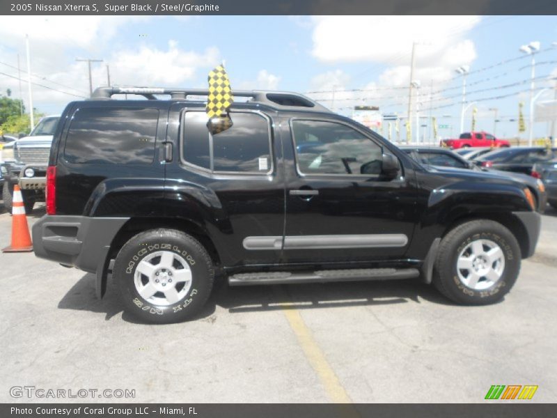 Super Black / Steel/Graphite 2005 Nissan Xterra S