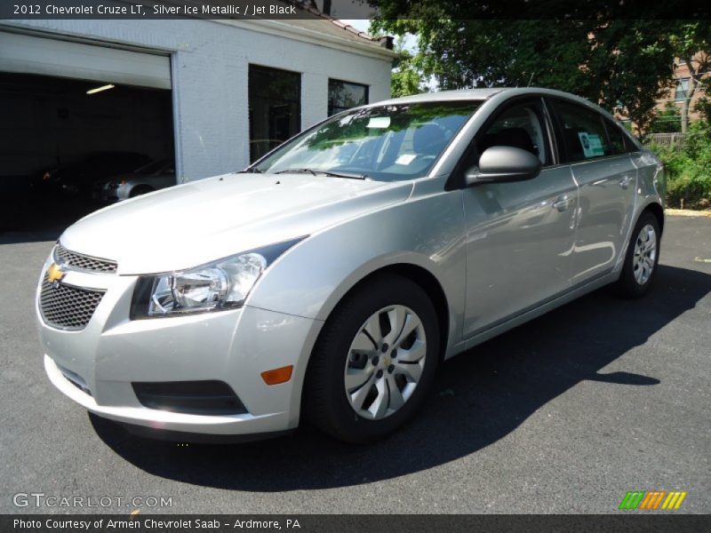 Silver Ice Metallic / Jet Black 2012 Chevrolet Cruze LT