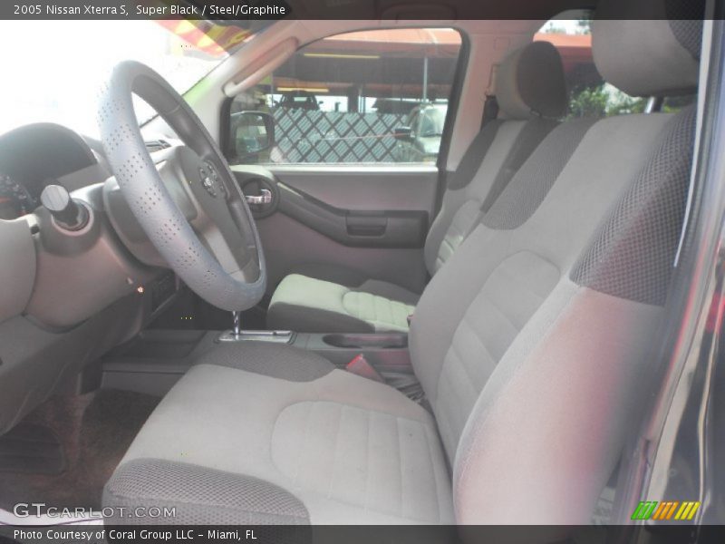 Super Black / Steel/Graphite 2005 Nissan Xterra S