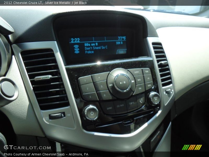 Silver Ice Metallic / Jet Black 2012 Chevrolet Cruze LT