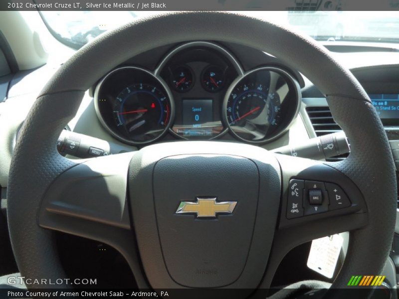 Silver Ice Metallic / Jet Black 2012 Chevrolet Cruze LT