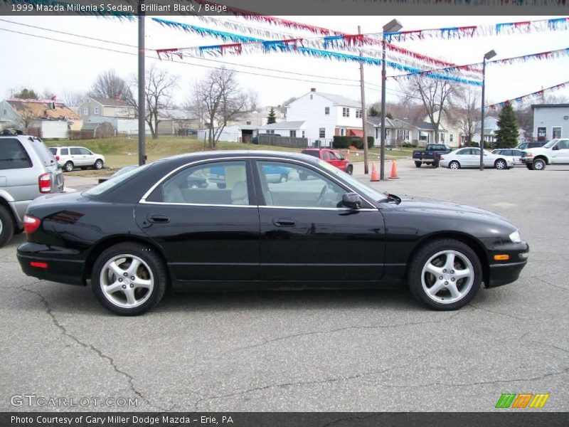 Brilliant Black / Beige 1999 Mazda Millenia S Sedan