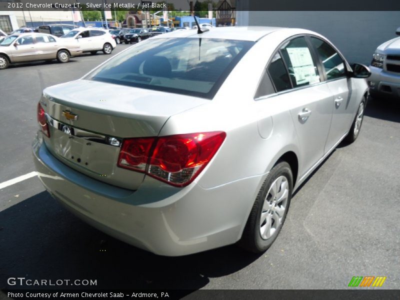 Silver Ice Metallic / Jet Black 2012 Chevrolet Cruze LT