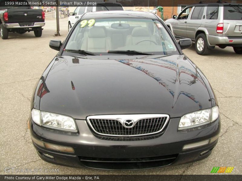 Brilliant Black / Beige 1999 Mazda Millenia S Sedan