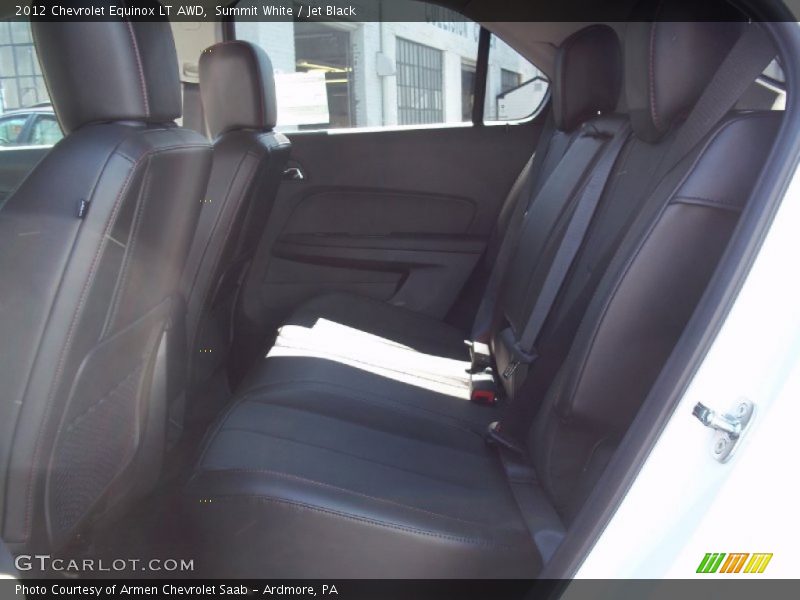 Summit White / Jet Black 2012 Chevrolet Equinox LT AWD