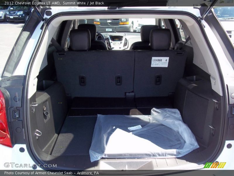 Summit White / Jet Black 2012 Chevrolet Equinox LT AWD