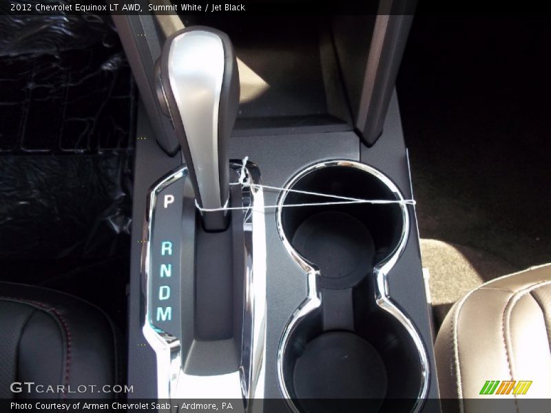Summit White / Jet Black 2012 Chevrolet Equinox LT AWD