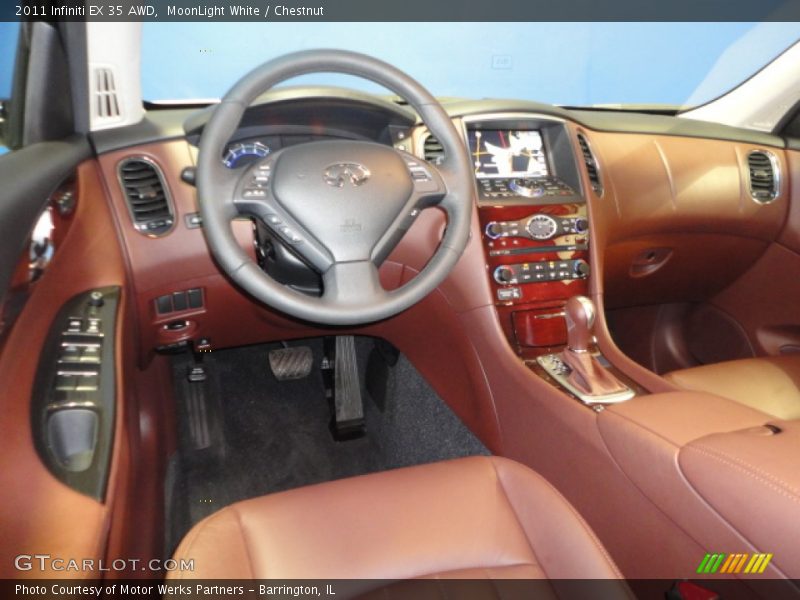 Dashboard of 2011 EX 35 AWD