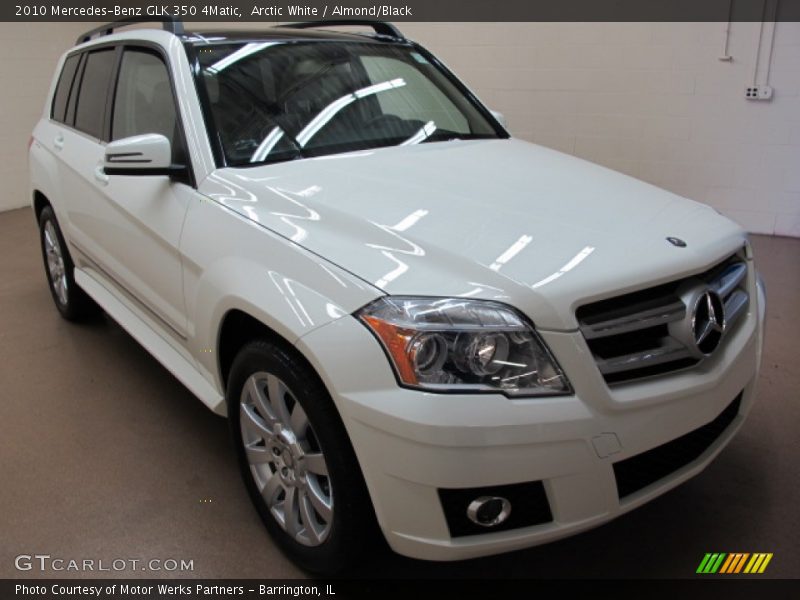 Arctic White / Almond/Black 2010 Mercedes-Benz GLK 350 4Matic