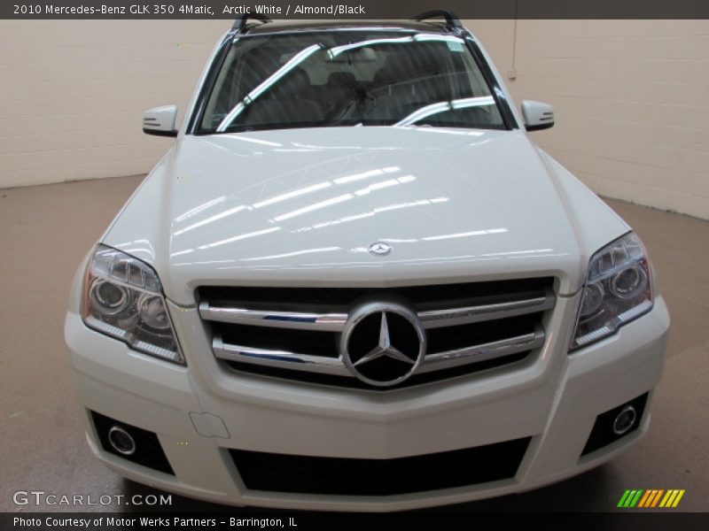 Arctic White / Almond/Black 2010 Mercedes-Benz GLK 350 4Matic