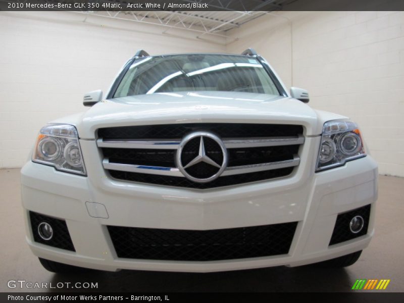 Arctic White / Almond/Black 2010 Mercedes-Benz GLK 350 4Matic