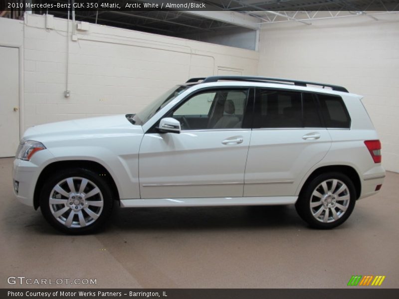 Arctic White / Almond/Black 2010 Mercedes-Benz GLK 350 4Matic